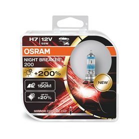 Ampoule pour voiture Osram O64210NB200HCB 55 W PX26D 3550 K 12 V (2 Unités)