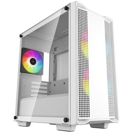 Boitier PC sans alimentation - DEEPCOOL CC360 ARGB (Blanc) - Mini tour - Format Micro-ATX