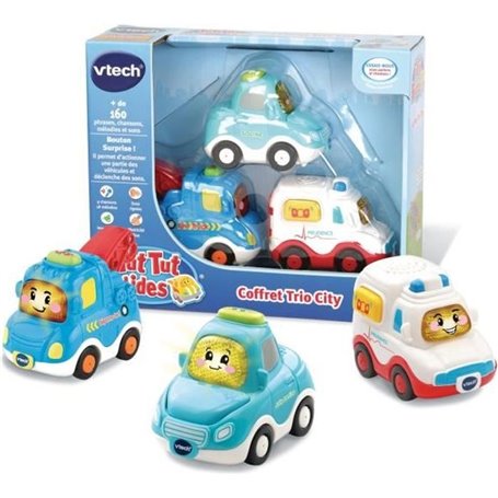 VTech Tut Tut Bolides Coffret Trio City