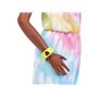 Barbie Fashionistas - Coupe afro blonde avec combishort tie and dye