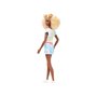 Barbie Fashionistas - Coupe afro blonde avec combishort tie and dye