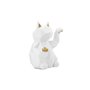 Décoration d'intérieur en résine - Modèle Lucky Cat - Blanc