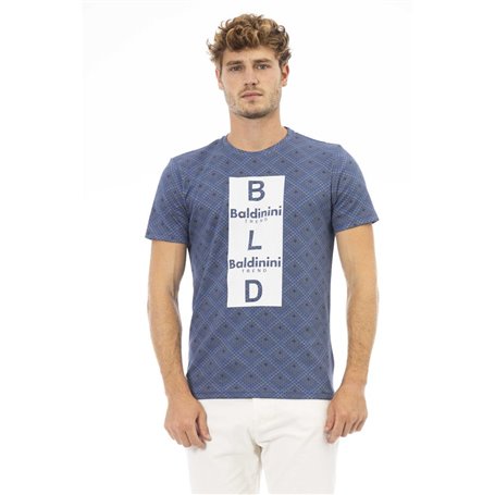 Baldinini Trend T-shirts Bleu Homme