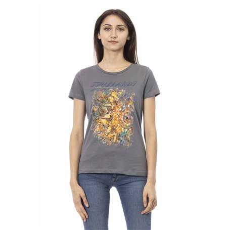Trussardi Action T-shirts Gris Femme