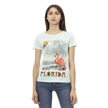 Trussardi Action T-shirts Bleu Femme