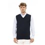 Alpha Studio Gilet Bleu Homme