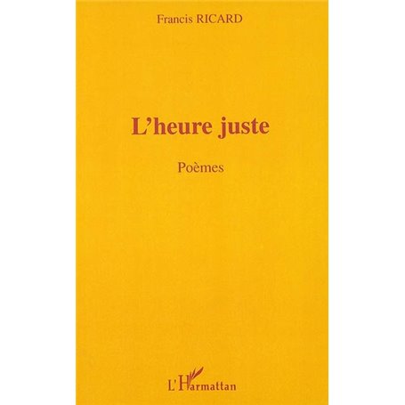 L'HEURE JUSTE