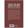 Tout ce qui meurt en avril