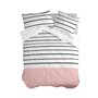 Housse de Couette HappyFriday Blanc Blush  Multicouleur 180 x 220 cm