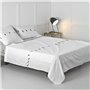 Drap HappyFriday Blanc Trip Multicouleur Lit 1 persone