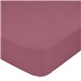 Drap housse HappyFriday BASIC Magenta 90 x 200 x 32 cm