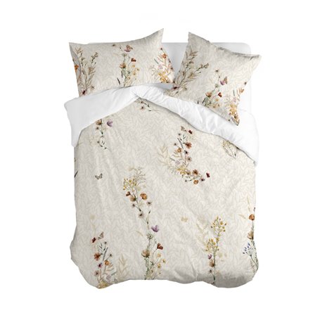 Housse de Couette HappyFriday Wild Flowers Multicouleur 220 x 220 cm