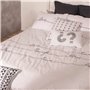 Housse de Couette HappyFriday Blanc Live Multicouleur 155 x 220 cm