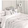 Housse de Couette HappyFriday Blanc Live Multicouleur 155 x 220 cm