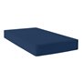Drap housse HappyFriday BASIC Blue marine 140 x 200 x 32 cm 