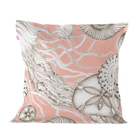 Housse de coussin HappyFriday Coral reef Multicouleur 60 x 60 cm