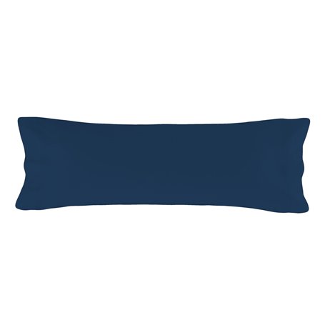 Taie d'oreiller HappyFriday BASIC Blue marine 45 x 155 cm