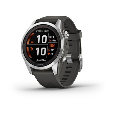 Montre intelligente GARMIN 010-02776-01 Graphite Argenté 1