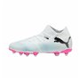 Chaussures de foot pour Enfants Puma Future 7 Match FG/AG Blanc