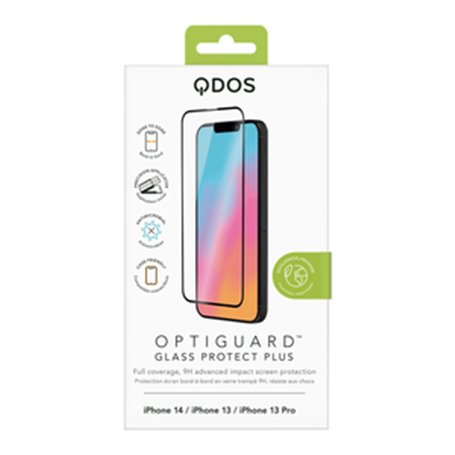 VERRE TREMPE OPTIGUARD GLASS CURVE IPHONE 14