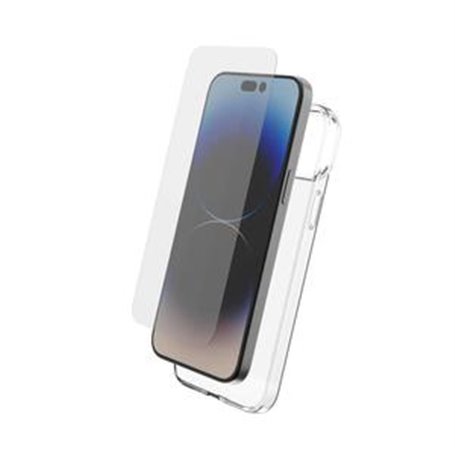 PACK COQUE SOUPLE + VERRE TREMPE IPHONE 15