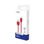 CABLE USB-A USB-C 1M ROUGE