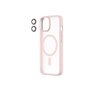 COQUE HYBRID SOFT SNAP (MAGSAFE) ROSE + CAMERA LENS IPHONE 15
