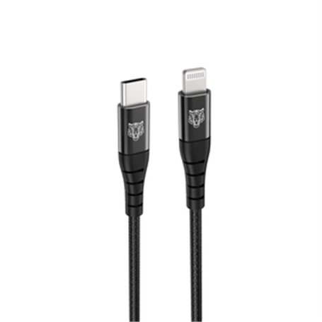 TIGER POWER LITE CABLE RENFORCE USB-C LIGHTNING 1