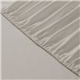 Vision - Drap housse Beige - 140x190cm - 100% coton