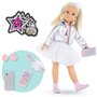 Poupée Mannequin - COROLLE - Valentine Fashion Week Paris - 28 cm - 4 accessoires - Senteur vanille - Des 4 ans