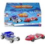 HOT WHEELS pack de 2 pull backs speeders
