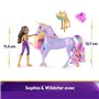 SPIN MASTER COFFRET LICORNE ET POUPEE WILDSTAR ET SOPHIA Unicorn Academy