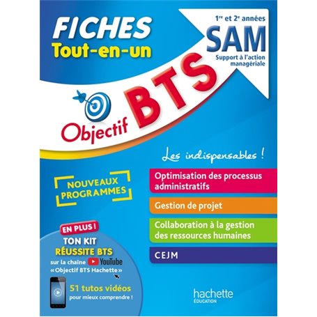 Objectif BTS SAM - Fiches Tout-en-un