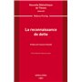 La reconnaissance de dette. Volume 233