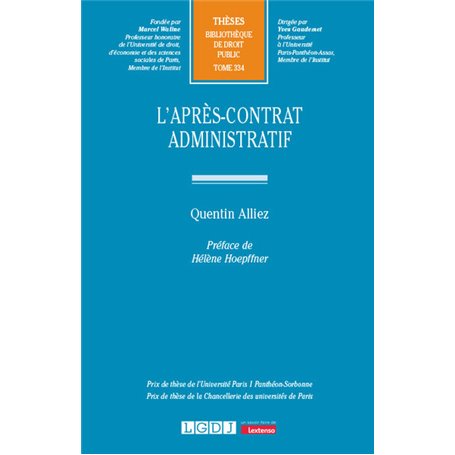 L'après-contrat administratif