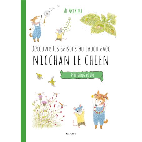 Découvre les saisons au Japon avec Nicchan le chien : Printemps et été