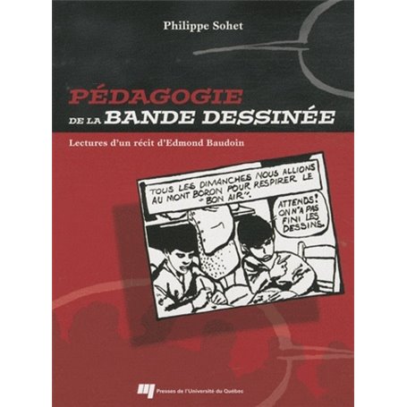 PEDAGOGIE DE LA BANDE DESSINEE