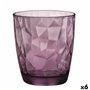 Verre Bormioli Rocco Diamond Violet verre (390 ml) (6 Unités)