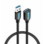 Câble USB Vention CBHBH 2 m Noir (1 Unité)