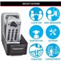 Boite a clés sécurisée certifiée - Format XL - MASTER LOCK