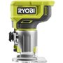 RYOBI Affleureuse a bois 18V - 30 000 tr/min - pince 6 mm - 1 meche de coupe