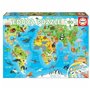 Puzzle Educa Animals Map (150 pcs)