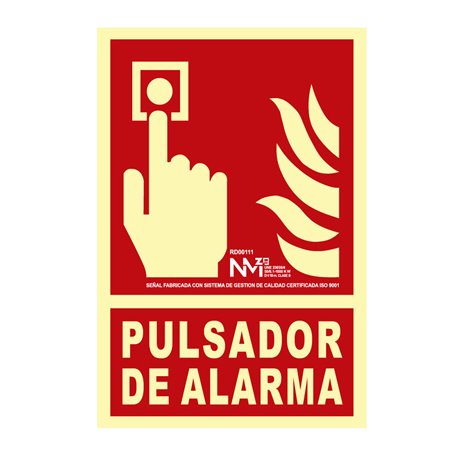 Panneau Archivo 2000 Pulsador de alarma