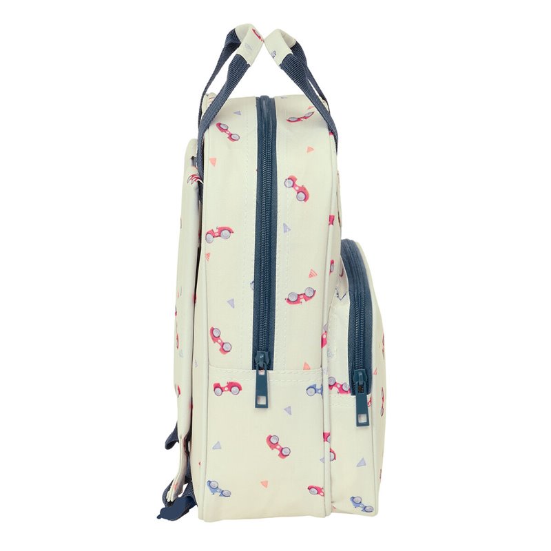 Image secondaire de Cartable Coches Beige 20 x 28 x 8 cm