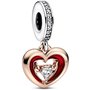 Pendentif Femme Pandora TWO-TONE RADIANT HEART