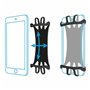 Support pour mobiles Mobilis 030004 5" 7" Noir Silicone