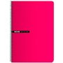 Cahier ENRI à carreaux Rouge Din A4 (5 Unités)