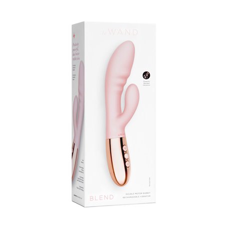 Vibration de Stimulation Double Le Wand Blend Rose Gold Rose Or