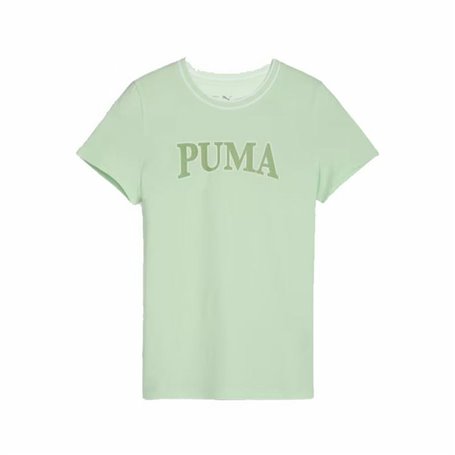 T shirt à manches courtes Enfant Puma Squad Vert citron