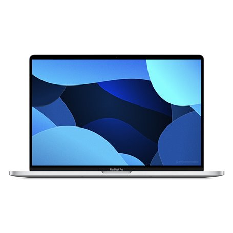 Apple MacBook Pro 16" (2019), Intel I7, RAM 16 Go, SSD 1 To, argent, AZERTY 
